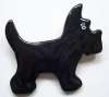 Ruby Z / Candace Loheed Large Black Scotty Dog Pin