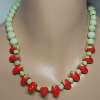 Parrot Pearls Ceramic Tiny Strawberries Necklace