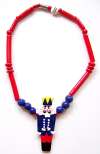 Ruby Z / Candace Loheed Ceramic Nutcracker Necklace