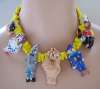 Flying Colors Ceramic Wizard of Oz Necklace