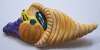 Flying Colors Autumn Harvest Cornucopia Pin