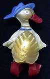 Pearlized Plastic Yellow Duck Pin