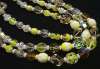 Alice Caviness Yellow Glass Bead Necklace