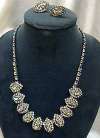 Weiss Rhinestone Necklace and Earring Set