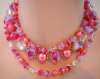 Trifari Art Glass Bead Necklace