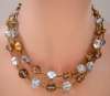 Vendome Crystal & Metallic Necklace Set