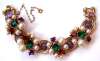 Juliana Style Bracelet w/ Multi-Stones & Pearls