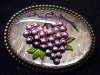 Goofus Glass Purple Grapes Pin